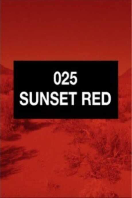025 Sunset Red